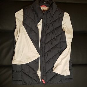 Girls size 14 puffer vest and shirt package